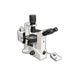 Meiji Techno TC-5500CW 100X, 200X Binocular LED/Halogen Inverted Epi-Fluorescence Biological Microscope