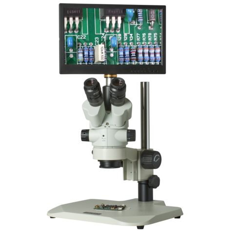 CX3-2300S-V3 7.5X-45X Zoom Stereo Microscope Inspection System