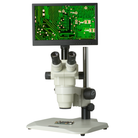 CX3-OM99-V3 6.5X-45X Zoom Stereo Microscope Inspection System