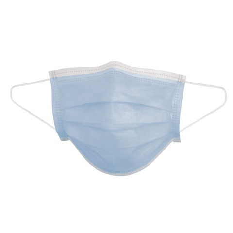NW-M1 Lightweight Disposable Face Mask, 3 Ply, Case of 2000 