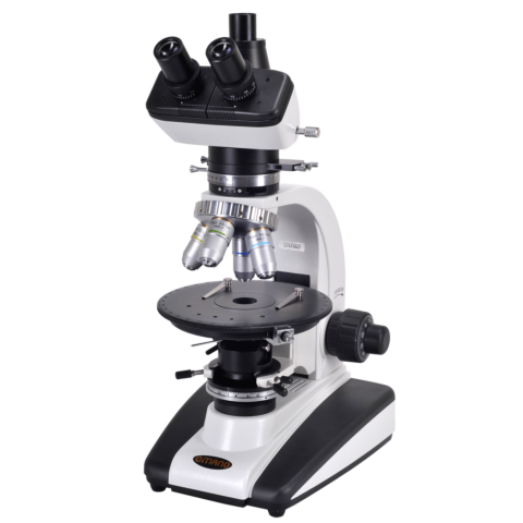 Omano OM239P Trinocular Polarizing Compound Microscope 100X-630X