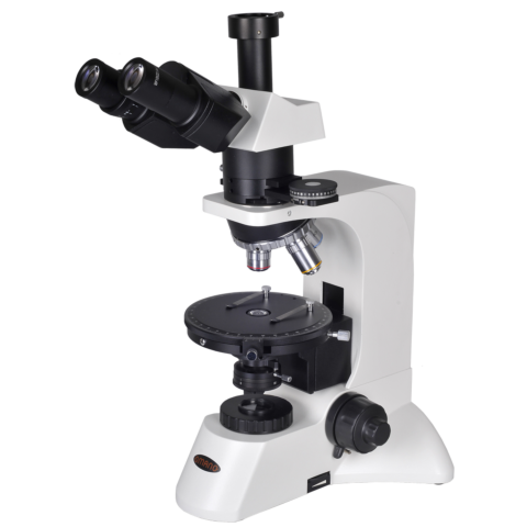 Omano OM349P Research-Grade Polarizing Microscope 40X - 1000X