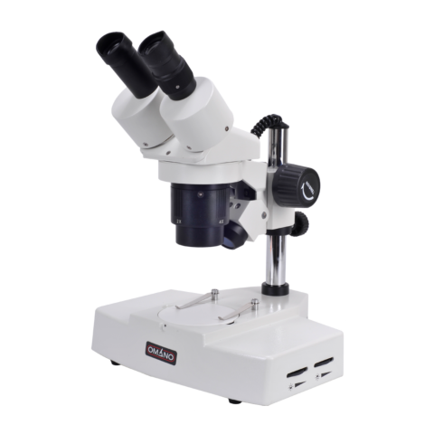 OM4424 Dual-Power 20X / 40X Stereo Microscope 