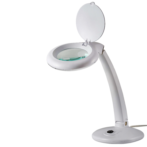 Omano New Desktop 3/12 Diopter LED Magnifying Lamp with Insert