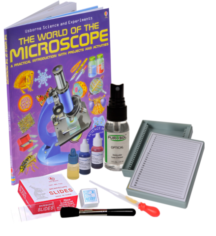 Omano Slide and Stains Kit with Book