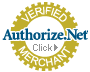 Authorize.net seal. Click to verify.